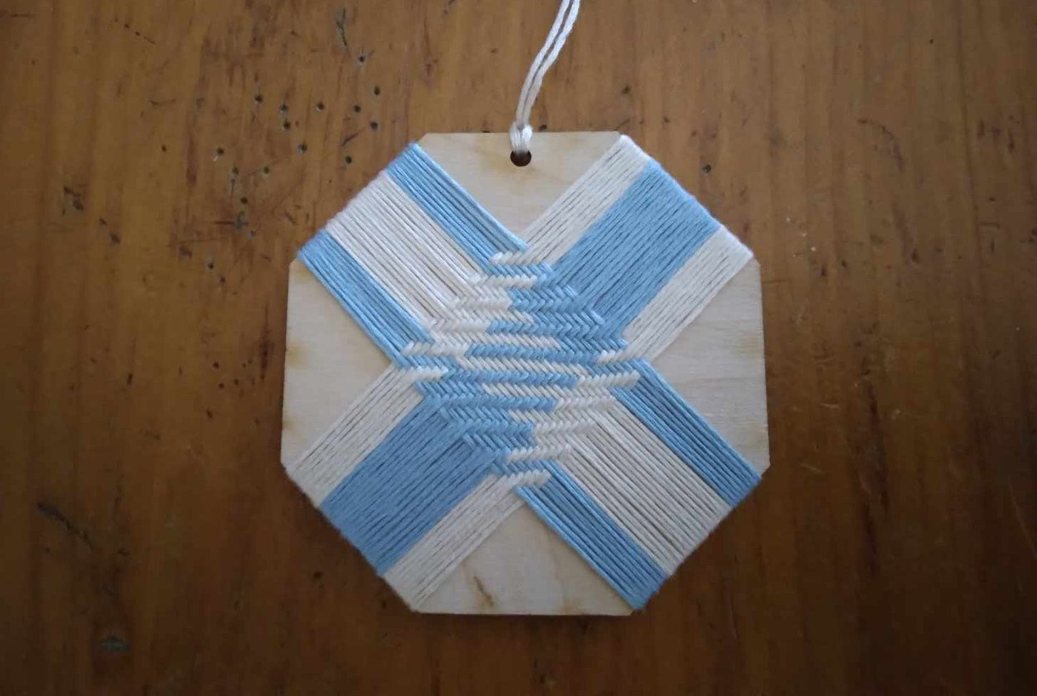 Off- Loom Weaving - Ornament