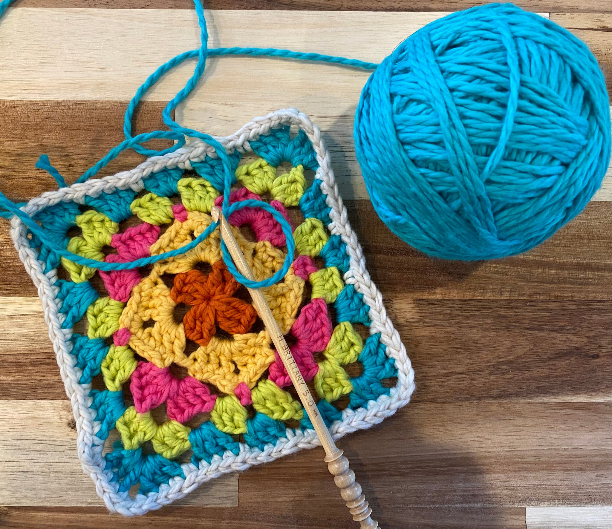 Brittany Single Point Knitting Needle - Fiber to Yarn